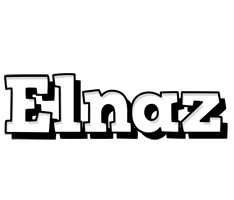 Elnaz snowing logo