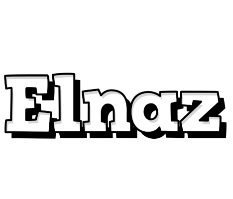 Elnaz snowing logo