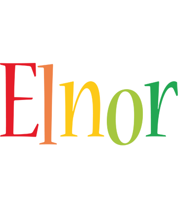 Elnor birthday logo