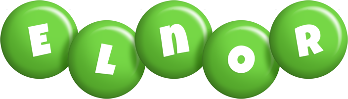 Elnor candy-green logo