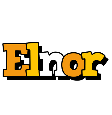 Elnor cartoon logo