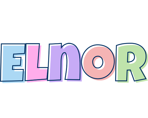 Elnor pastel logo