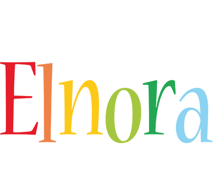 Elnora birthday logo