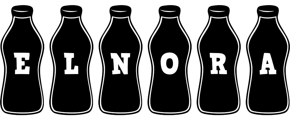Elnora bottle logo