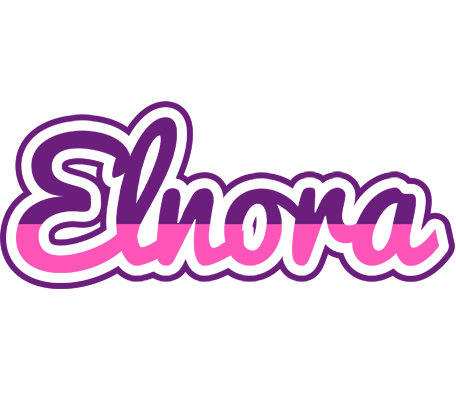 Elnora cheerful logo