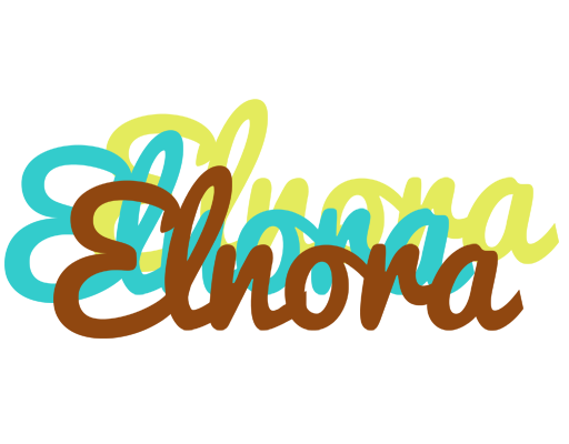 Elnora cupcake logo