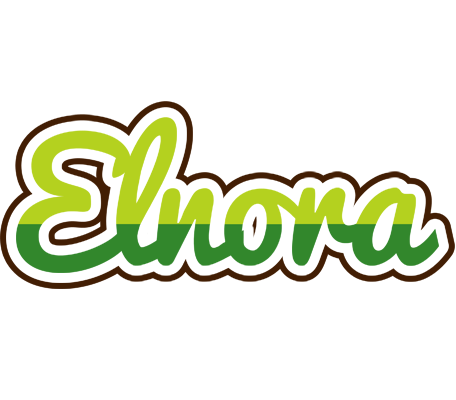 Elnora golfing logo