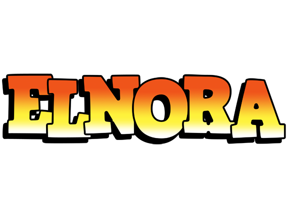 Elnora sunset logo