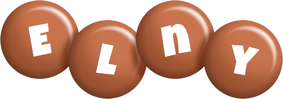 Elny candy-brown logo