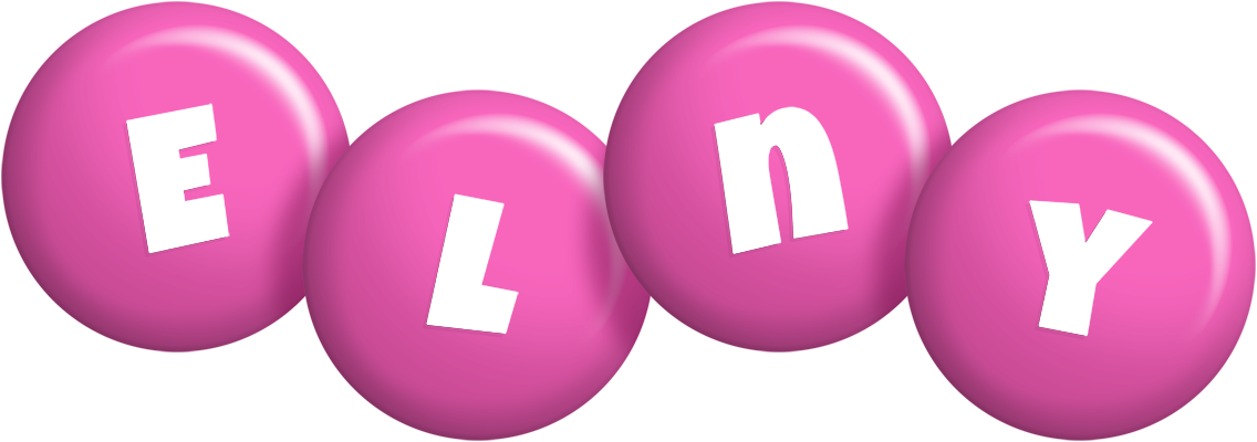 Elny candy-pink logo