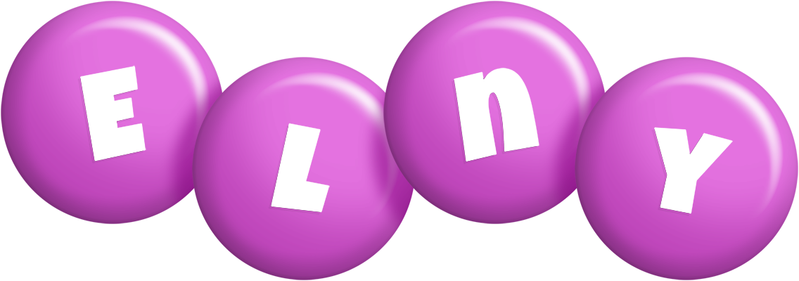 Elny candy-purple logo