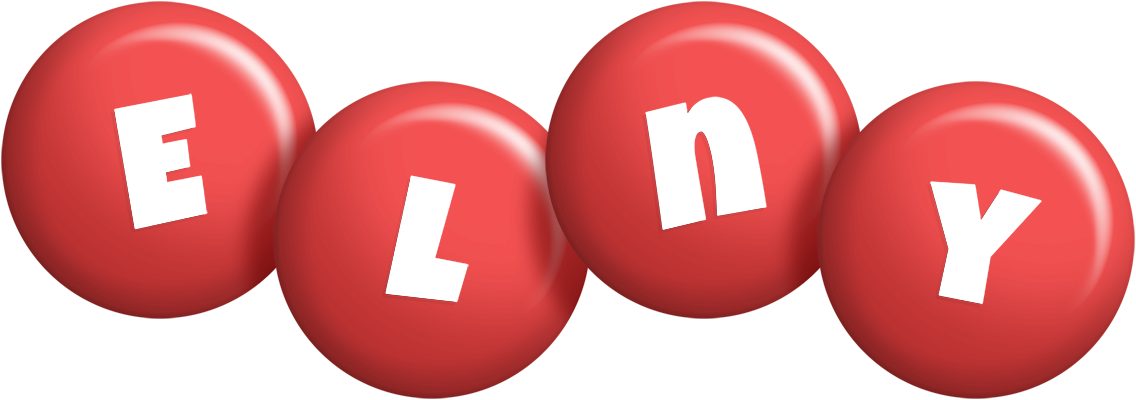 Elny candy-red logo