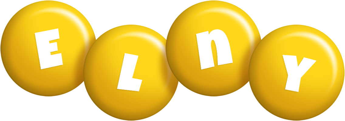 Elny candy-yellow logo