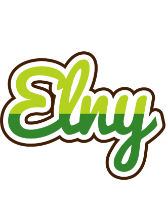 Elny golfing logo