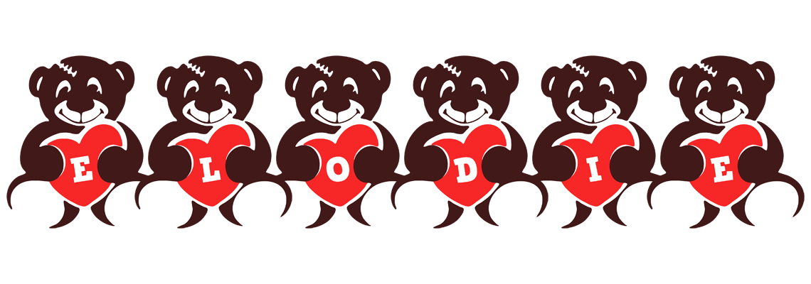 Elodie bear logo