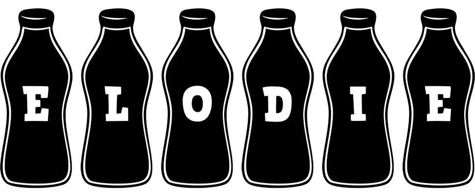 Elodie bottle logo