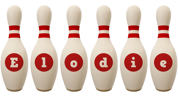 Elodie bowling-pin logo