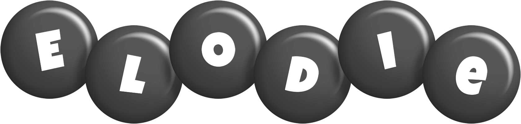 Elodie candy-black logo
