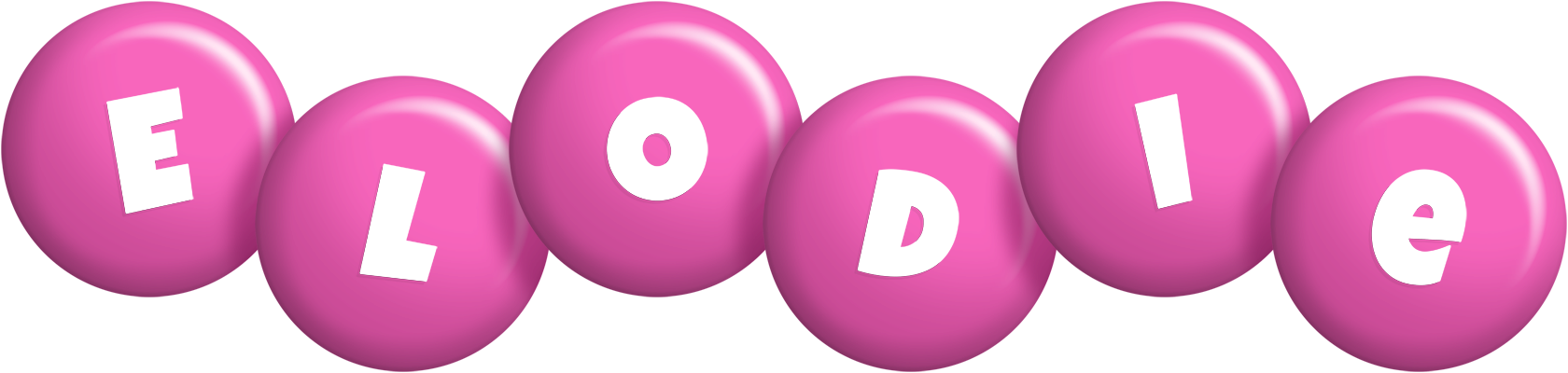 Elodie candy-pink logo