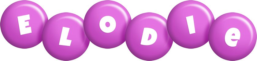 Elodie candy-purple logo