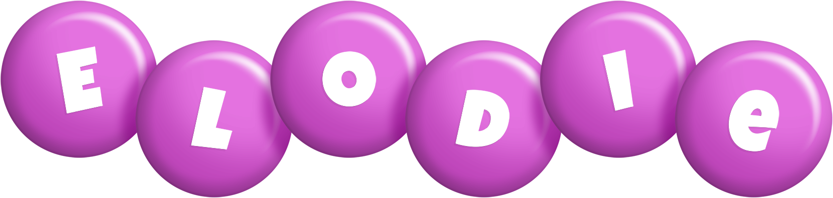 Elodie candy-purple logo