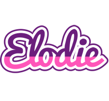 Elodie cheerful logo