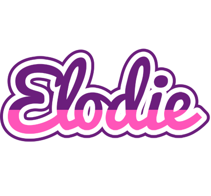 Elodie cheerful logo
