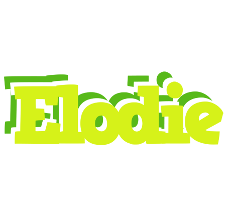 Elodie citrus logo