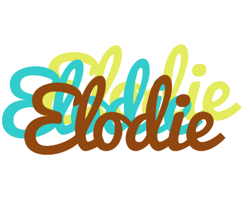 Elodie cupcake logo