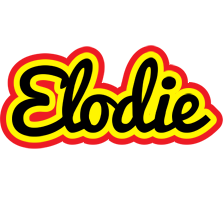 Elodie flaming logo