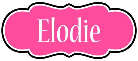 Elodie invitation logo