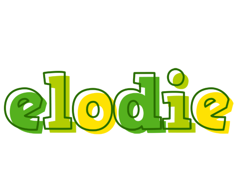 Elodie juice logo