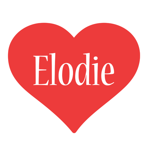 Elodie love logo