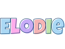 Elodie pastel logo