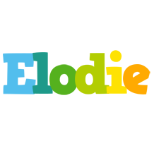 Elodie rainbows logo