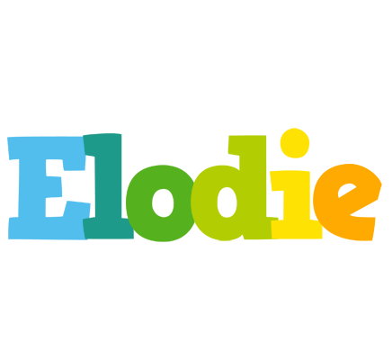 Elodie rainbows logo