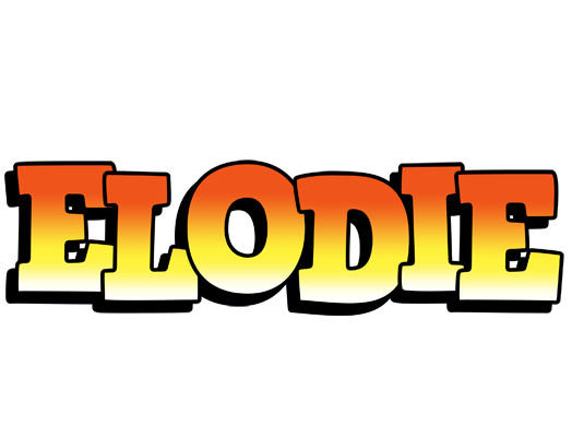 Elodie sunset logo