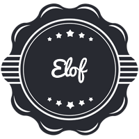 Elof badge logo