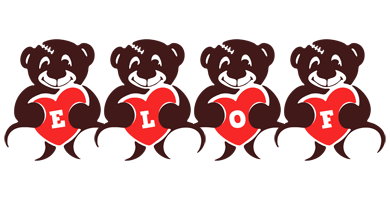 Elof bear logo