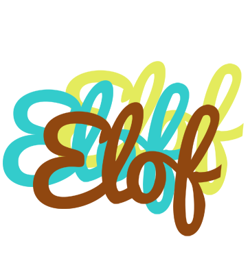 Elof cupcake logo