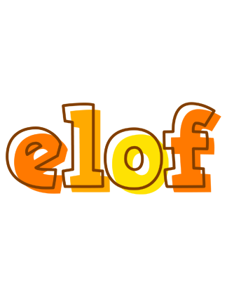 Elof desert logo