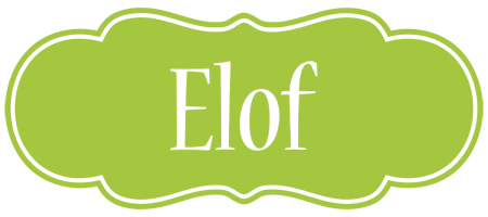 Elof family logo