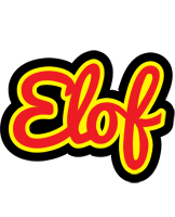 Elof fireman logo