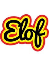Elof flaming logo