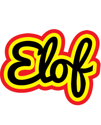 Elof flaming logo