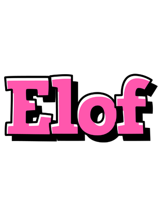 Elof girlish logo