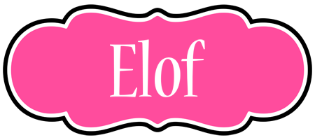 Elof invitation logo