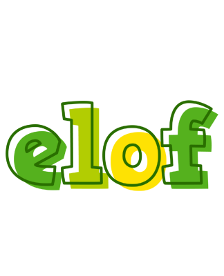 Elof juice logo