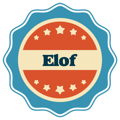 Elof labels logo