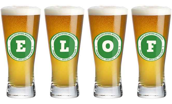 Elof lager logo